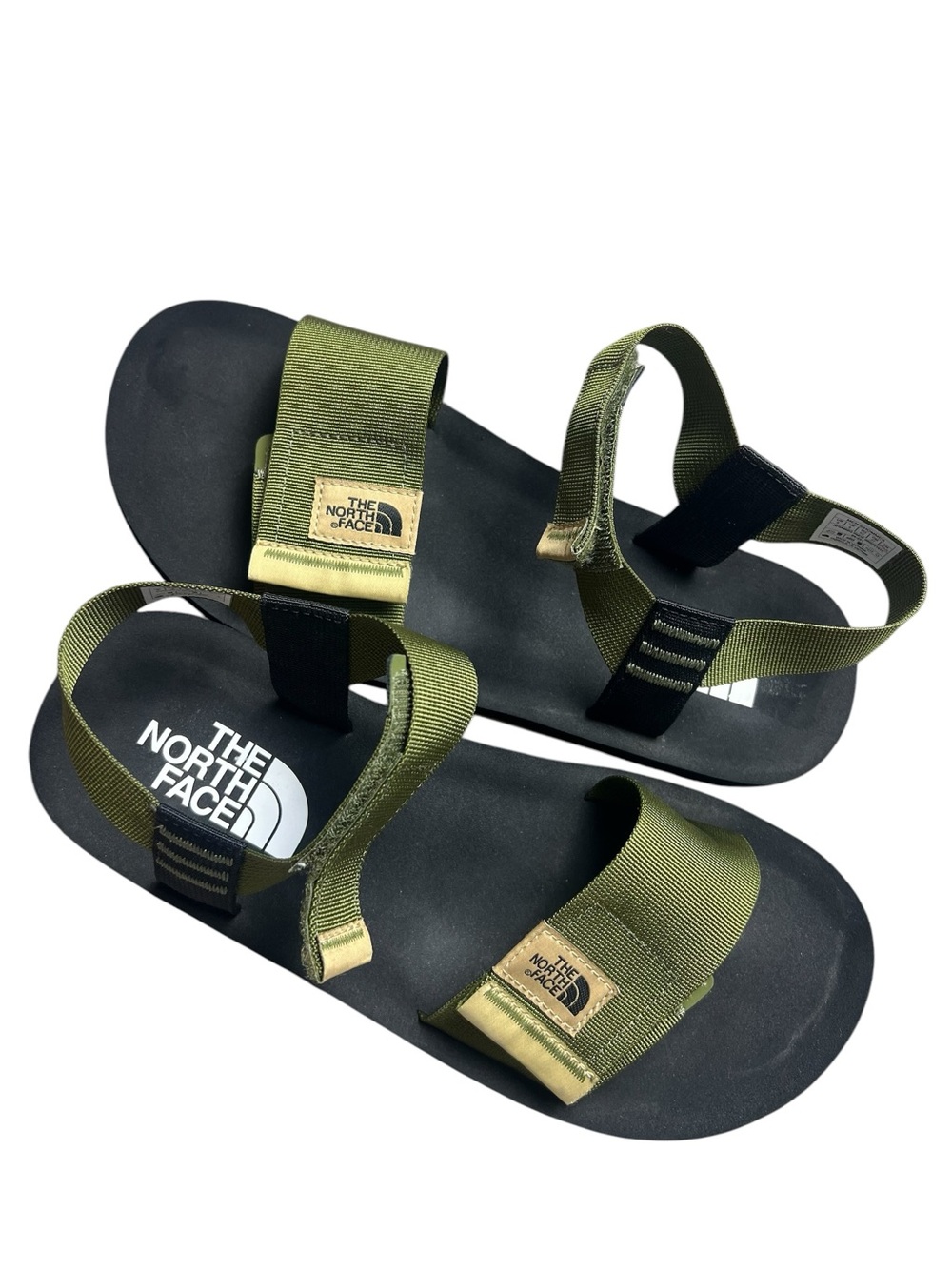 The North Face Skeena Sandals Men’s Green Nylon Outdoor Sport Slides Size 9